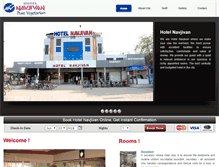 Tablet Screenshot of hotelnavjivan.com